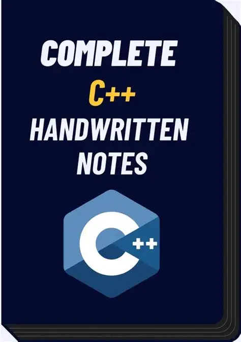 C++ Notes